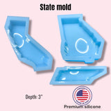 US State Molds