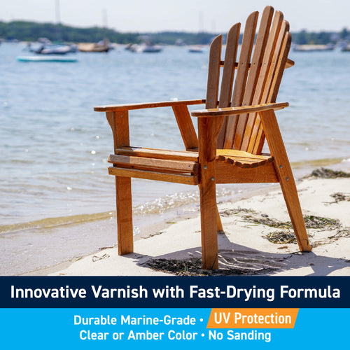 Halcyon Water-Based Marine Varnish varnish