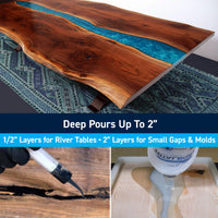 ThickSet Cast + Coat Deep Pour Epoxy Resin Kits