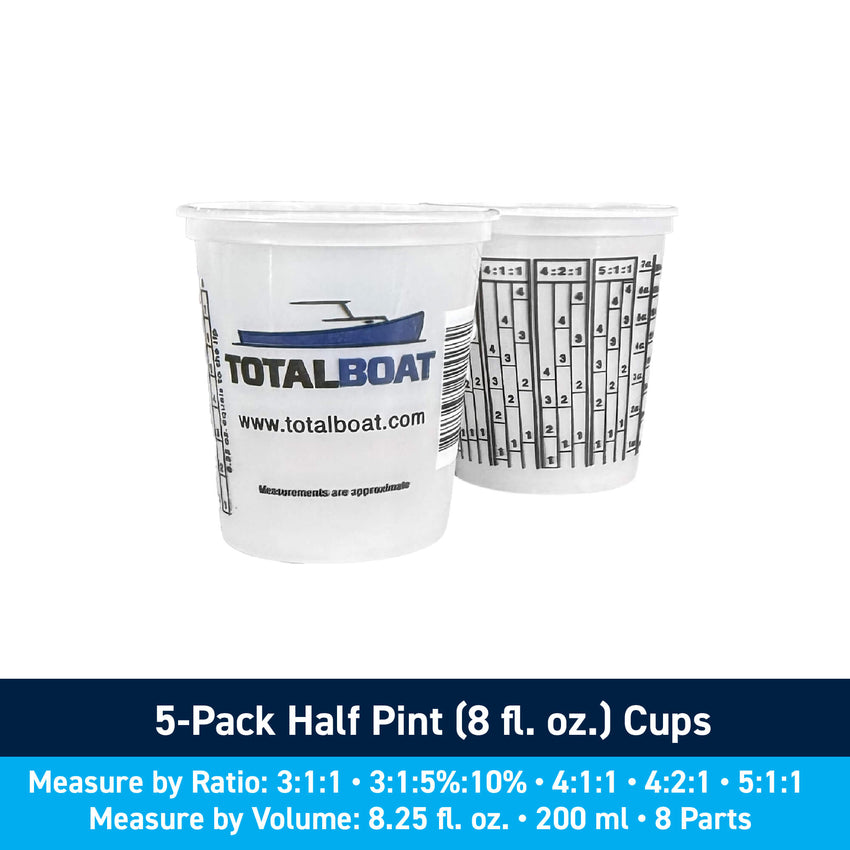 Plastic Paint Pails and Epoxy Mixing Cups