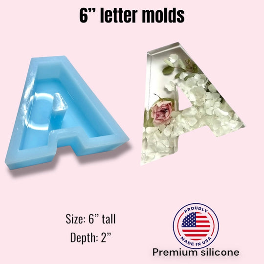 6” Letter Molds