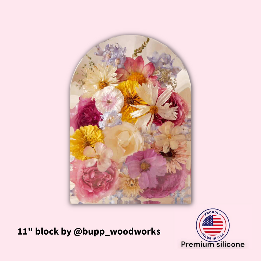 3” Deep Arch Block Mold Block mold