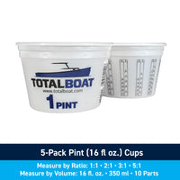 Plastic Paint Pails and Epoxy Mixing Cups