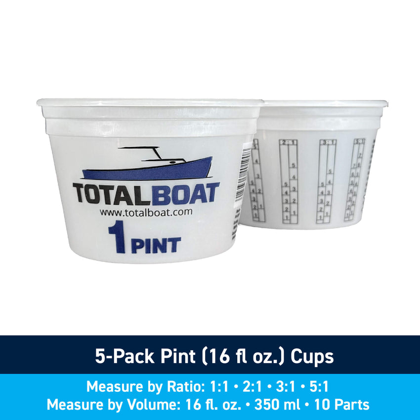 Plastic Paint Pails and Epoxy Mixing Cups