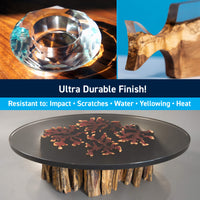 Three decorative items with an 'Ultra Durable Finish' feature highlighted.