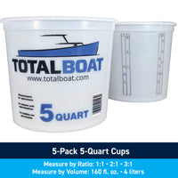 Plastic Paint Pails and Epoxy Mixing Cups
