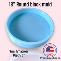 18" Round Block Mold