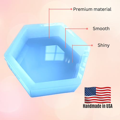 Hexagon Coaster Mold Coaster