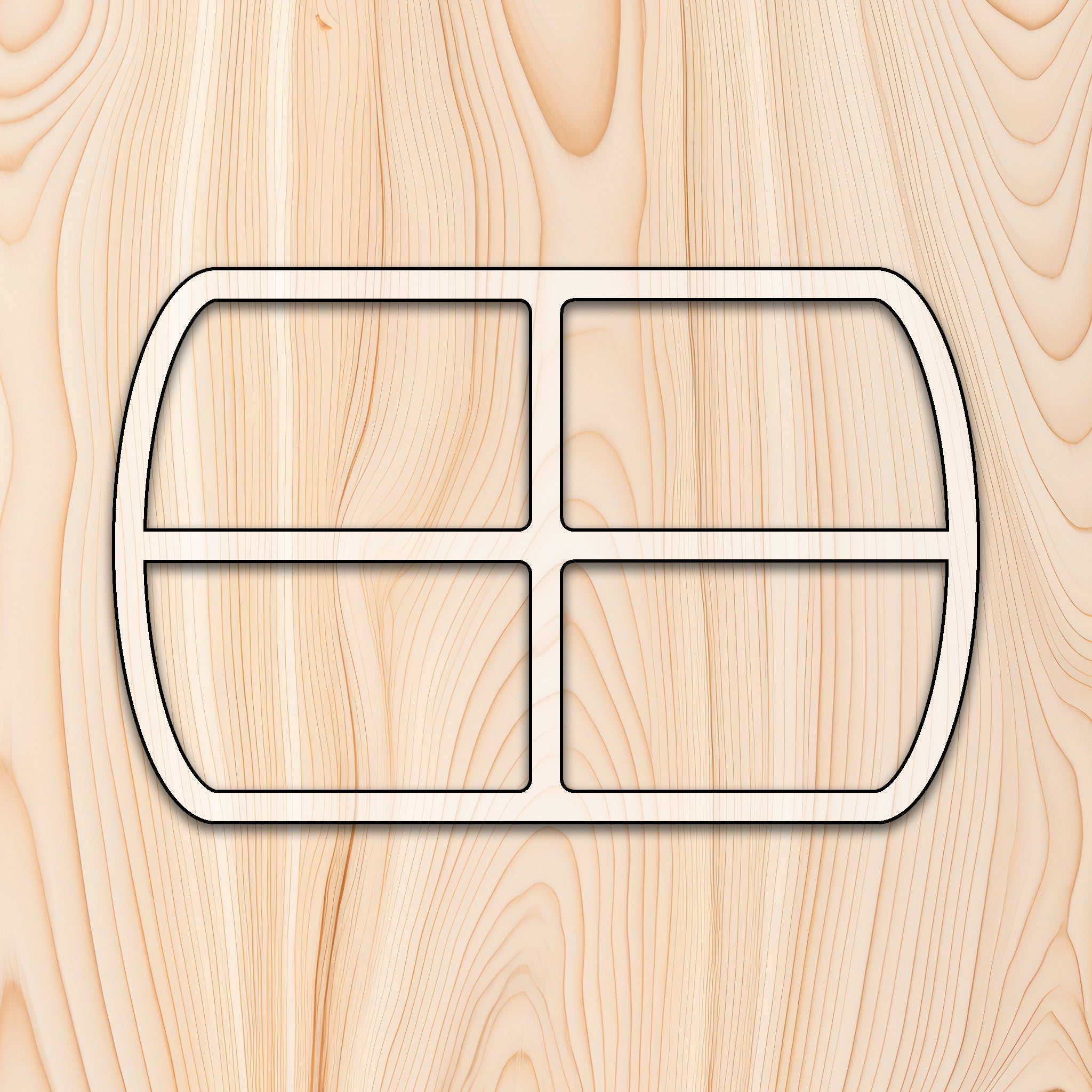 4 Rectangle Tray Acrylic Router Template – Epoxy Forms Co