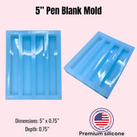 5” Pen Blank Mold