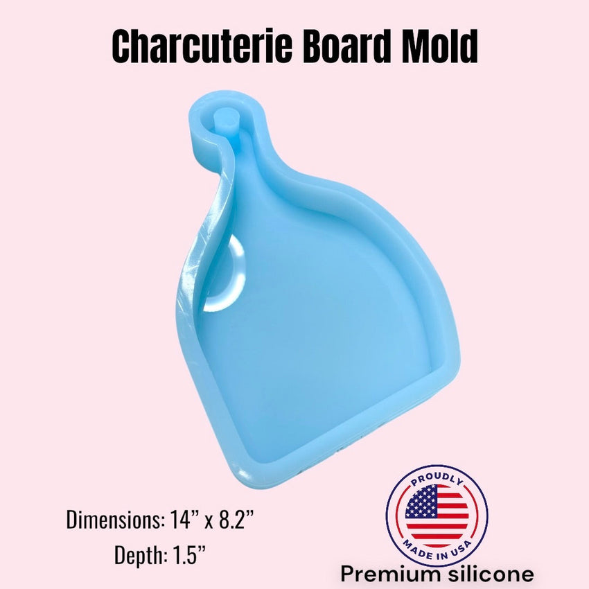 Natural Shaped Charcuterie Board Silicone Mold Kit