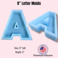 9” Letter Molds