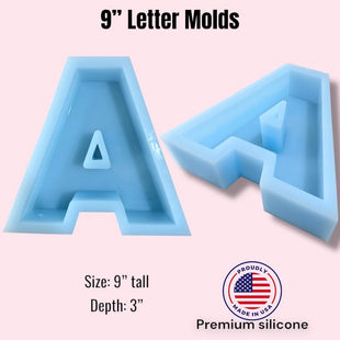 9” Letter Molds