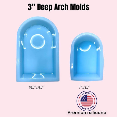 3” Deep Arch Block Mold Block mold
