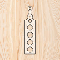 Beer Flight Router Template Acrylic