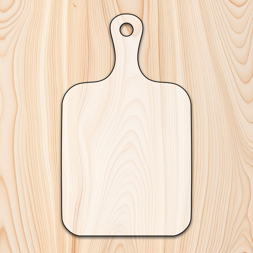Traditional Rounded Edge Cutting Board or Charcuterie Board Router Template
