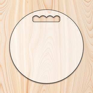 Circle Cutting Board or Charcuterie Board Router Template