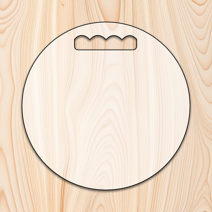 Circle Cutting Board or Charcuterie Board Router Template
