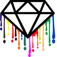 "MICA PIGMENT BOX 1" (7 VARIETY PACKS) 70-5g packs TOTAL including GHOST pigments (Epoxy,Slime,Resin,Soap) Black Diamond Pigments®