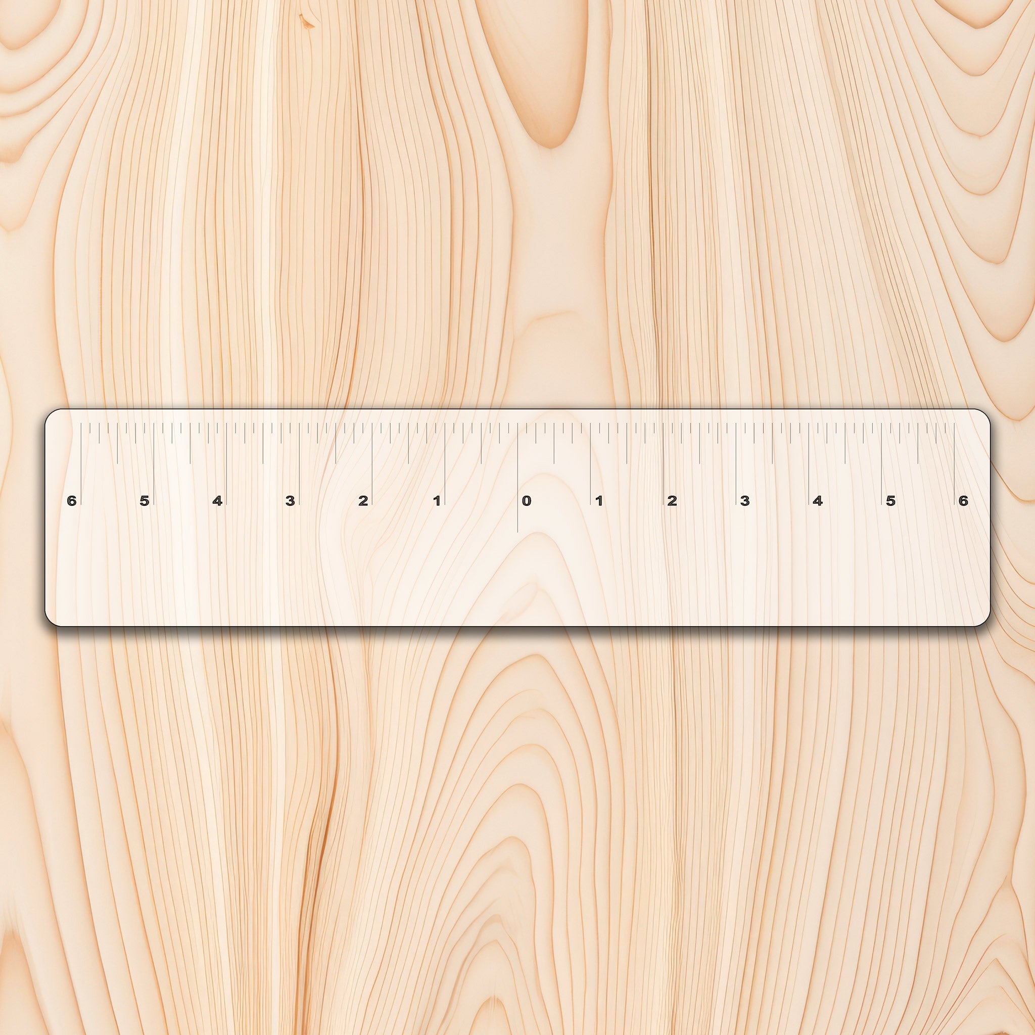 Equal Distance Measuring Ruler 12