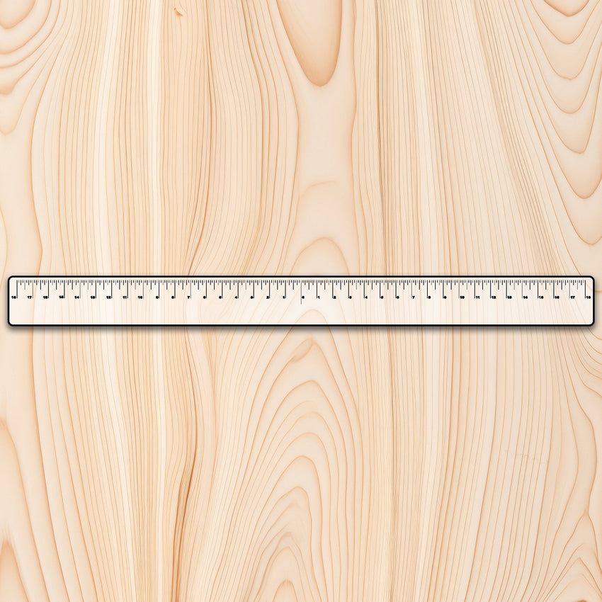 Equal Distance Measuring Ruler 36" Acrylic