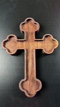 Budded Cross Tray Router Template Acrylic