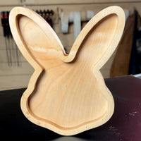 Bunny Rabbit Face Tray Router Template Acrylic