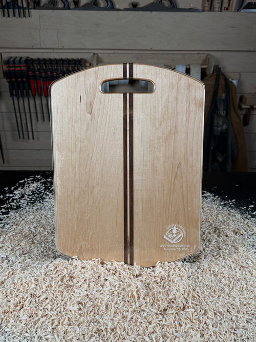 Rounded Edge Cutting Board or Charcuterie Board Router Template Acrylic
