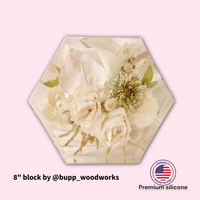 3” Deep Hexagon Block Mold Block mold