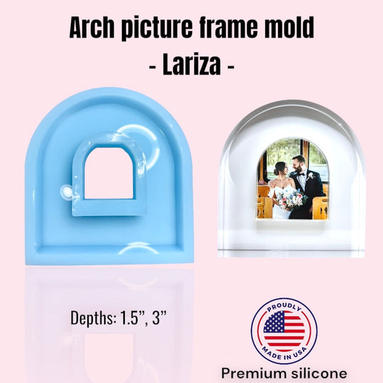 Lariza - arch picture frame mold
