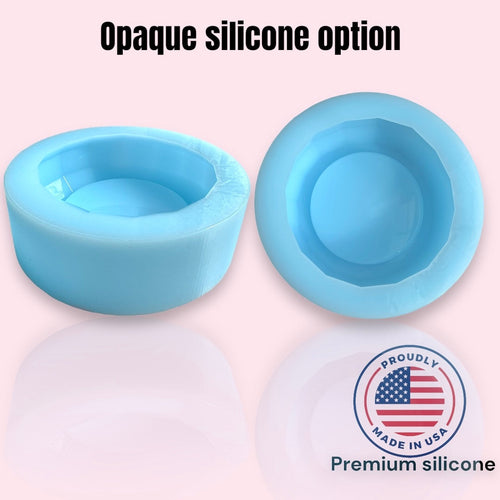 6” Faceted Trinket Dish Mold Trinket Dish