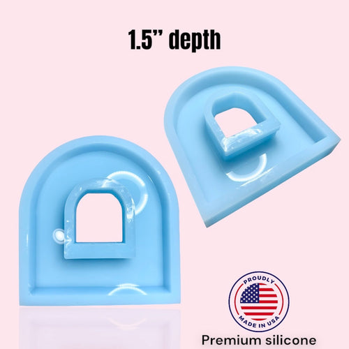 Lariza - arch picture frame mold 1.5” mold