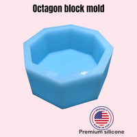 3” Deep Octagon Block Mold