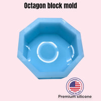3” Deep Octagon Block Mold