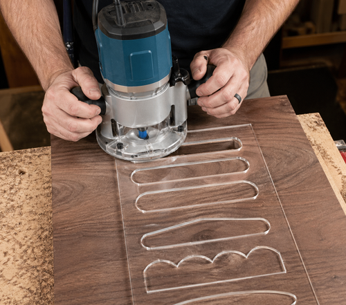 6-in-1 Handle Acrylic Template