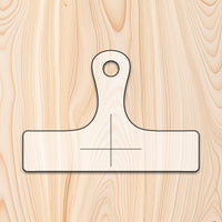 Traditional Rounded Edge Cutting Board or Charcuterie Board Handle Router Template