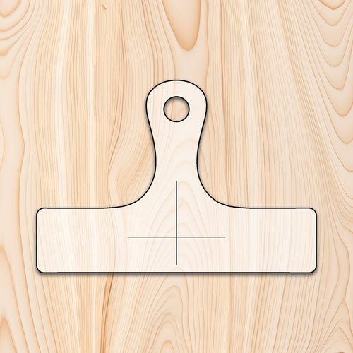 Traditional Rounded Edge Cutting Board or Charcuterie Board Handle Router Template