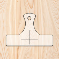Bottle Neck Style Cutting Board or Charcuterie Board Handle Router Template
