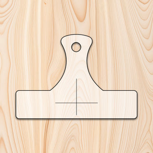 Bottle Neck Style Cutting Board or Charcuterie Board Handle Router Template