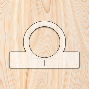 Round Handle Cutting Board or Charcuterie Board Handle Router Template