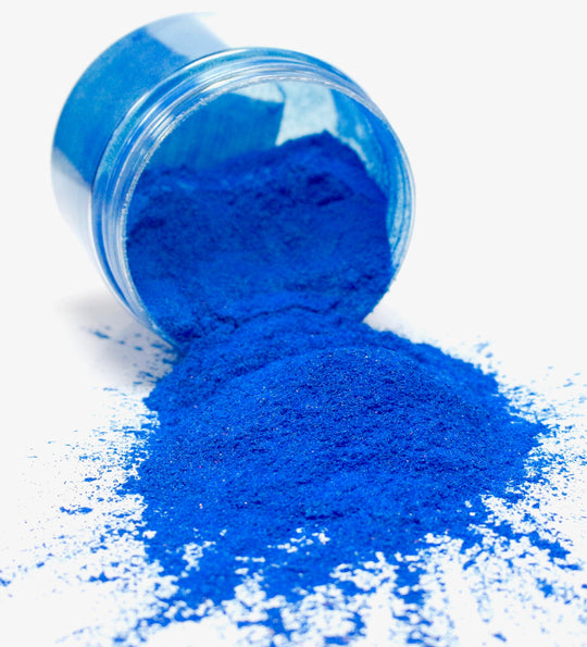 "IMPERIAL IRIDESCENT BLUE"