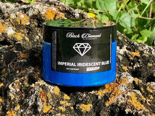 "IMPERIAL IRIDESCENT BLUE"