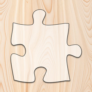 Interlocking Puzzle Piece Router Template (1 piece)