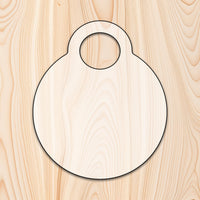Kettlebell Cutting Board or Charcuterie Board Router Template