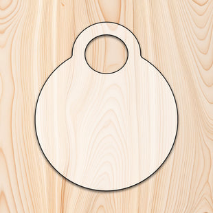 Kettlebell Cutting Board or Charcuterie Board Router Template