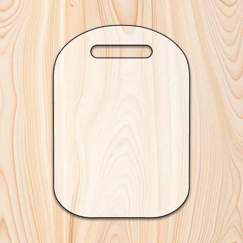 Modern Rounded Cutting Board or Charcuterie Board Router Template