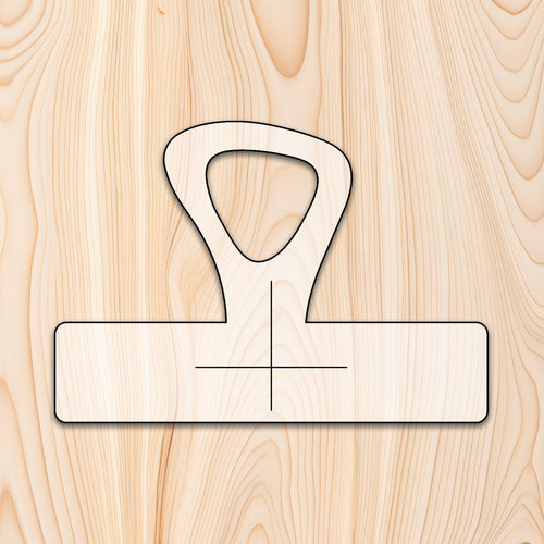 Organic Cutting Board or Charcuterie Board Handle Router Template