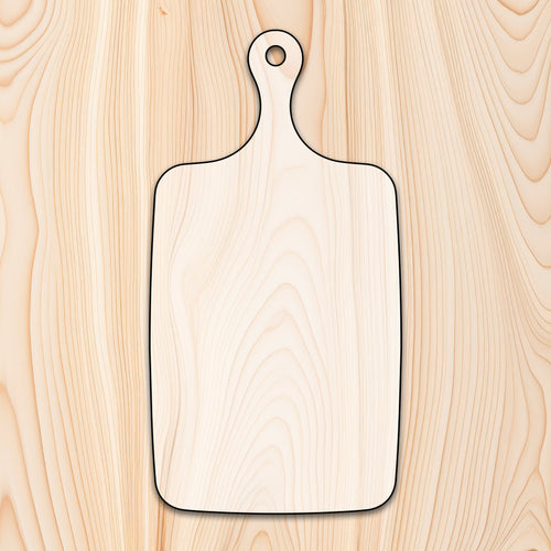 Paddle Style Cutting Board or Charcuterie Board Router Template