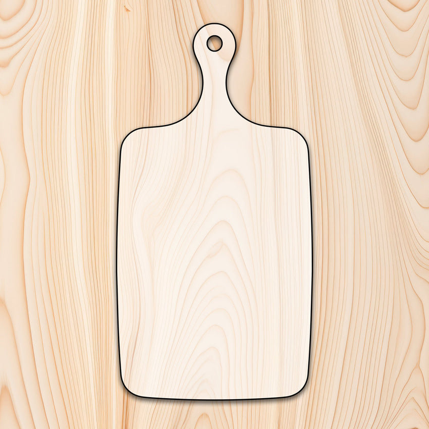 Paddle Style Cutting Board or Charcuterie Board Router Template