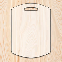 Rounded Edge Cutting Board or Charcuterie Board Router Template